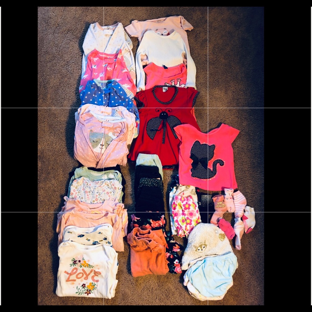 USED!18-24 m/2 t lot. More than 70 items